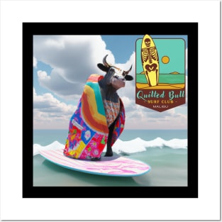 The Quilted Bull Surf Shop Posters and Art